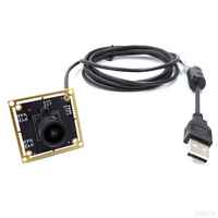 Módulo de cámara USB en color IMX335 CMOS con lente de placa de 4mm 2592x1944 MP 0.001x32x32mm 72db HDR Ultra Low Lux 1/2, 8 "IMX335, venta al por mayor