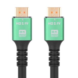 2.1 câble HDMI HD 8K 60hz 4K 120Hz PVC plaqué or isolé 1M 2M 3M fil vidéo 3D HDMI Kabel pour <span class=keywords><strong>HMDI</strong></span> - Product Image 3
