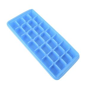 Moules à glaçons en plastique écologiques sans BPA avec couvercles, 24 cavités carrées, pour jus, aliments pour bébés, chocolat - Product Image 2