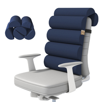 2025 Offre Spéciale mousse à mémoire demi-rond chaise coussin de dossier siège de soulagement de la douleur au bas du dos pour lire le repos au lit parfait oreiller compagnon