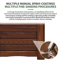 Jardinière carrée durable en composite pour extérieur, idéale pour projets de plantes fruitières et de fleurs