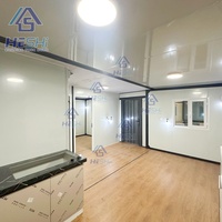 Maison Conteneur Préfabriquée Pliable et Mobile de 40 et 20 pieds, 5 Chambres, Extensible, en Gros, en Promotion