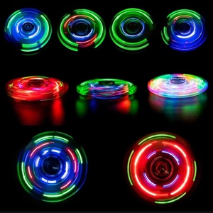 Fidget Spinner Lumineux à LED, Jouet Anti-Stress pour les Doigts, Brille dans le Noir, EDC - Product Image 2