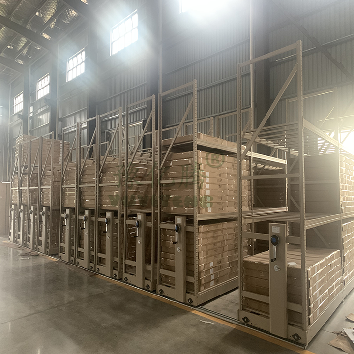Heavy Duty Mobile Warehouse Racking System Light to Medium Duty Metal ...