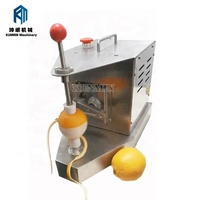 Machine à peler les fruits automatique de bureau pour agrumes, pommes, oranges, citrons avec épaisseur réglable