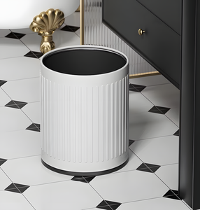 <strong>Garbage</strong> Bin Storage Metal Trash <strong>Can</strong> Luxury Hotel Room Metal Trash <strong>Can</strong> - Product Image 3