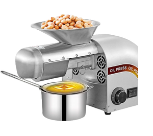 Machine portative de presse d'huile d'olive pour le pressage d'huile de moutarde de graines de sésame de tournesol de soja d'arachide pour le pressage d'huile de noix - Product Image 1