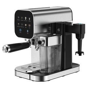 Machine à café expresso Anbolife 20 bars, 1360W, fonction expresso froid, mousseur à lait automatique, réservoir d'eau de 0,9L, thermo-block, usage domestique - Product Image 6