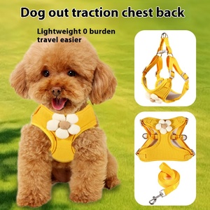 Dog Walking Leash Vest Teddy Dog <strong>Harness</strong> 5m Length Small Flower <strong>Cat</strong> <strong>Harness</strong> - Product Image 2