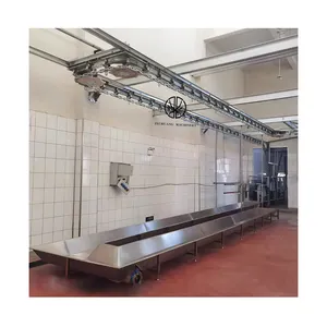 One Stop Service Solution Goat Automatic Bleeding Line Used For Lamb Slaughterhouse Slaughter Equipment Meat Process Equipment