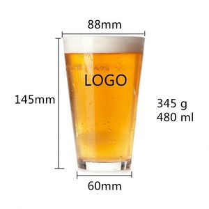 Personalized Engraved Pint <b>Glasses</b>,16 Oz,20 Oz- Custom Beer Cup Stein Gift for Him, Her, Wife, Husband, or Couples (Single Side) - Product Image 4
