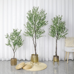 Oh arti <span class=keywords><strong>vendita</strong></span> calda natura <span class=keywords><strong>giardino</strong></span> artificiale albero in vaso per interni all'aperto ulivi artificiali - Product Image 6