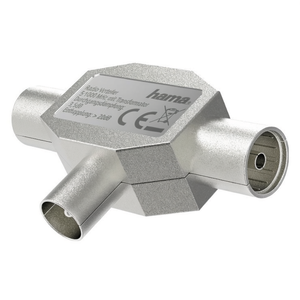 Divisor de Antena Coaxial, Conector Coaxial de 2 Salidas, Metálico 00205237 - Product Image 2