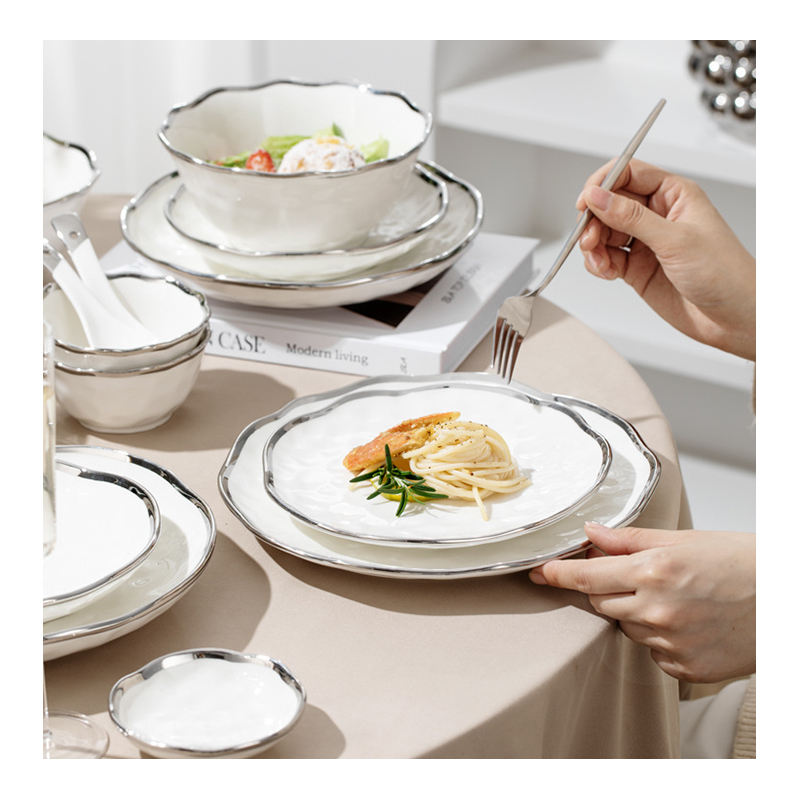 Porcelain Corelle Signature Lisbon Terrace 16 Piece Dinner Set