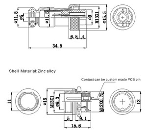 Nam Nữ <span class=keywords><strong>GX12</strong></span>-2P <span class=keywords><strong>GX12</strong></span>-3P <span class=keywords><strong>GX12</strong></span>-4P <span class=keywords><strong>GX12</strong></span>-5P <span class=keywords><strong>GX12</strong></span>-6P <span class=keywords><strong>GX12</strong></span>-7P <span class=keywords><strong>GX12</strong></span>-3 <span class=keywords><strong>GX12</strong></span>-4 <span class=keywords><strong>GX12</strong></span>-6 <span class=keywords><strong>GX12</strong></span>-5 <span class=keywords><strong>GX12</strong></span>-7 4pin <span class=keywords><strong>gx12</strong></span> kim loại kết nối - Product Image 4