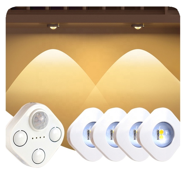 Low Voltage LED Motion Sensor Cabinet Light 3 Color Dimmable Under Cabinet Lighting for Wardrobe Closet Kitchen