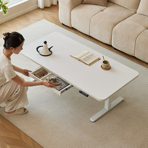 Mesa de centro eléctrica elevable con altura ajustable, mesa baja, escritorio, muebles para sala de estar, apartamento, hotel, <span class=keywords><strong>casa</strong></span> de huéspedes, venta al por mayor - Product Image 2