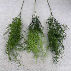 <span class=keywords><strong>Musgo</strong></span> Artificial <span class=keywords><strong>Español</strong></span> al por Mayor, Tillandsia Colgante, Decoración Verde para Bodas, Fondo, Pasillo, Mesa, Material Floral de Fábrica - Product Image 4