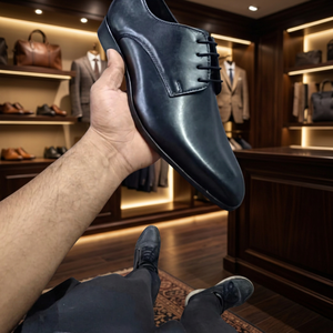 BS International Men's Genuine Leather <b>Shoes</b> <b>Comfortable</b> Waterproof All Seasons Footwear From Uttar Pradesh - Product Image 1