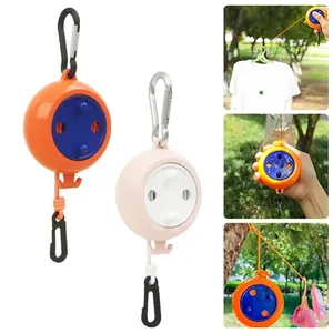 Corde à linge réglable et rétractable pour l'extérieur, portable pour le voyage - Product Image 1