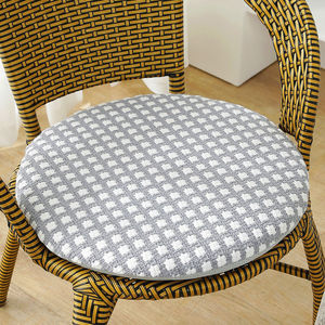 Cotton Linen Seat Cushion Thickened Removable Washable Sponge-filled <b>Chairs</b> Stool <b>Chair</b> <b>Pad</b> Solid Color Home Decor - Product Image 3