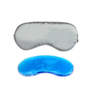 Custom Sleep Mask Reusable Freeze Ice Eye Mask Cooling Patch Hot Cold Gel Beads Eye Mask