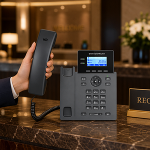 Téléphone IP professionnel GrandStream GRP2602 avec lignes SIP, conférence 5 voies, VoIP, système d'exploitation Linux, téléphone de bureau, centre d'appels, entreprise - Product Image 6