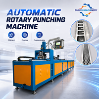 Equipo de Perforación Automática CNC para Perfiles de Aluminio, 6 Orificios, Hidráulico, Perforadora de Orificios Cuadrados para Tubos de Aluminio