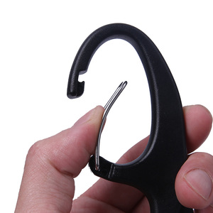 Tijeras Médicas Tácticas para Trauma con Mosquetón, Tijeras <span class=keywords><strong>de</strong></span> Rescate <span class=keywords><strong>de</strong></span> Emergencia <span class=keywords><strong>de</strong></span> Acero Inoxidable para Botiquín <span class=keywords><strong>de</strong></span> <span class=keywords><strong>Primeros</strong></span> <span class=keywords><strong>Auxilios</strong></span> EMT - Product Image 3