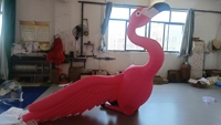 Ballon animal perroquet gonflable oiseau volant avec éclairage coloré