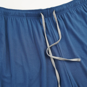 <strong>Men's</strong> Sleepwear Custom <strong>Pyjamas</strong> Knitted <strong>Short</strong>-Sleeved <strong>Shorts</strong> Pullover Suit Summer Loungewear <strong>Men</strong> <strong>Set</strong> - Product Image 3