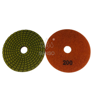 Discos <span class=keywords><strong>de</strong></span> Pulido para <span class=keywords><strong>Pisos</strong></span> <span class=keywords><strong>de</strong></span> Mármol SANSO Sanso-dpp004, Abrasivos Medianos, 7 Pasos, Pulido Húmedo con Diamante para Mármol, Granito, Azulejos <span class=keywords><strong>de</strong></span> Cerámica, OEM - Product Image 5