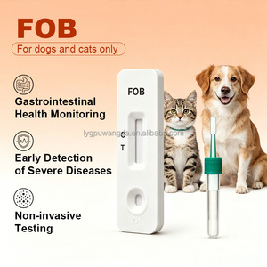 Kit de Prueba de Diagnóstico Rápido de Sangre Oculta <span class=keywords><strong>en</strong></span> <span class=keywords><strong>Heces</strong></span> (FOB) para Mascotas, Detecta Hemorragias Intestinales <span class=keywords><strong>en</strong></span> Muestras de <span class=keywords><strong>Heces</strong></span> y Suero de Perros y Gatos - Product Image 5