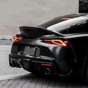 Aileron de coffre arrière de course en fibre de carbone de haute qualité pour Toyota Supra A90 MK5 2019-2022, pare-chocs de style automobile en FRP - Product Image 6