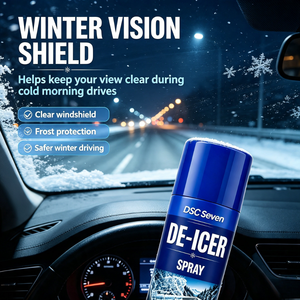 Dégivreur instantané <span class=keywords><strong>pour</strong></span> pare-brise automobile, spray aérosol anti-givre et anti-neige <span class=keywords><strong>pour</strong></span> verres, serrures et rétroviseurs - Product Image 6