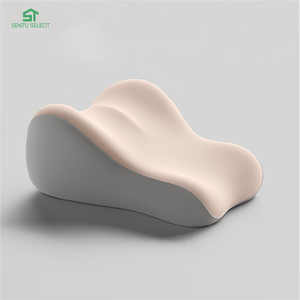 Almohada Multifuncional <span class=keywords><strong>para</strong></span> <span class=keywords><strong>Parejas</strong></span>, Espuma Viscoelástica, Soporte <span class=keywords><strong>para</strong></span> Cadera, Forma Oblonga, Tejida, Transpirable, Desmontable, <span class=keywords><strong>para</strong></span> Dormir en Avión u Hotel - Product Image 2