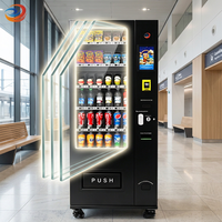 Máquina Expendedora Personalizable para Alimentos y Bebidas, Servicio 24/7, Máquina Expendedora de Snacks para Alemania
