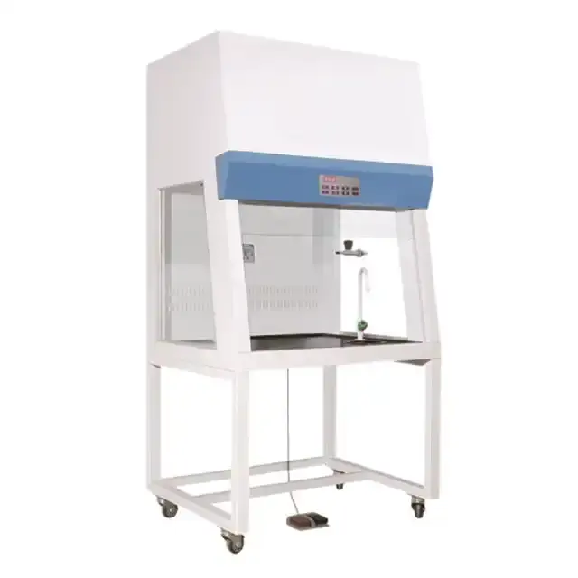 ห้องแล็บสะอาด PCR ห้องปฏิบัติการชั้น2ปลอดภัยทางชีวภาพตู้ลามิเนตเห็ดการไหลของอากาศ