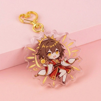 Kuien - Llaveros Acrílicos Personalizados con Impresión Promocional, Venta al por Mayor, Alta Calidad, Transparentes, Anime