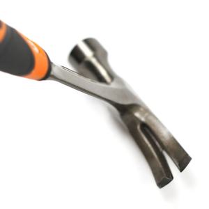 육 나사 조정 손잡이를 가진 한 조각 위조된 클로 망치 - Product Image 3