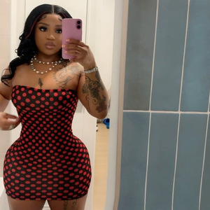 Nuovo Design Popolare e di Tendenza Moda Estate 2026 Abiti da Donna Sexy a <span class=keywords><strong>Pois</strong></span> - Product Image 3