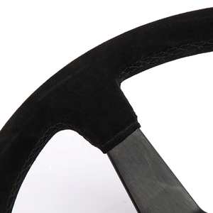 Japon, États-Unis, Australie Offre Spéciale volant personnalisé, autocollants de corne à motif de broderie personnalisables 330/350mm volant - Product Image 4