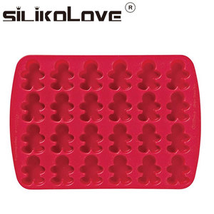 Nouveau moule en silicone 24 cavités pour gâteaux, cupcakes, bonbons, Père Noël et cloches, idéal pour la pâtisserie DIY de Noël 2013 - Product Image 4