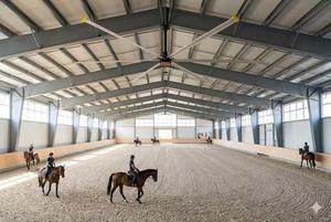 Ventilador de Techo Industrial HVLS Bonawind de 20 Pies para Establos y Naves, Ventilador de Alta Eficiencia para Refrigeración y Circulación de Aire - Product Image 5