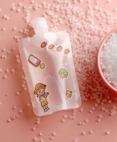Fabrication de crème pour les mains imprimée sur mesure 30ml 50ml 100ml, pochette à bec anti-fuite pour shampoing nettoyant pour le corps