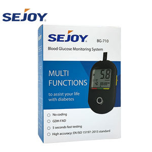 Sejoy 혈당 측정기 당뇨병 검사 키트 혈당 모니터링 장치 - Product Image 6