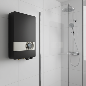 Calentador de Agua Eléctrico sin Tanque D0100X3EHYT de 27 Kw con Control Táctil, Montaje en Pared, Bloqueo Infantil y Pantalla LED - Product Image 2