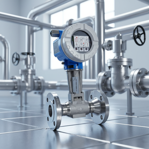 The Endress Hauser Proline Prowirl flowmeter, designed for industrial and gas <b>measurement</b>, is brand new. - Product Image 6