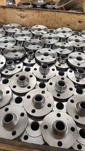 ASME B16.5 Klasse 150 <span class=keywords><strong>300</strong></span> Edelstahl 316L Schweißflansch WN RF Geschmiedeter Rohrflansch - Product Image 2