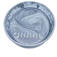 Pigment à effet chrome miroir à base d'eau, excellente compatibilité latex, pâte d'aluminium pour ballons latex métalliques